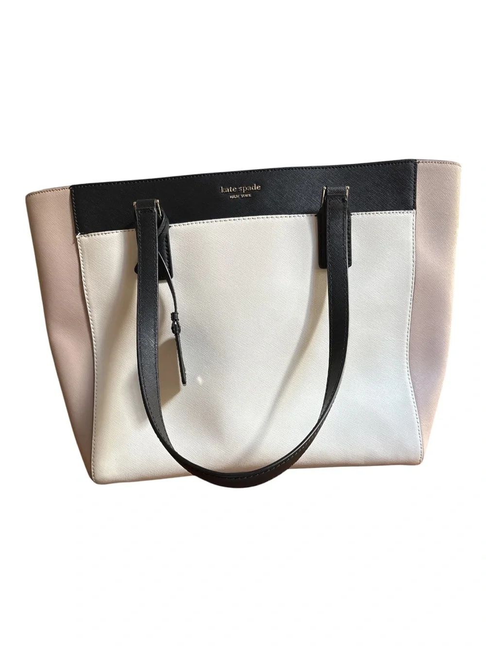 KATE SPADE NY CAMERON COLOR BLOCK LAPTOP TOTE A STEAL FOR BACK TO WORK OR CLASS